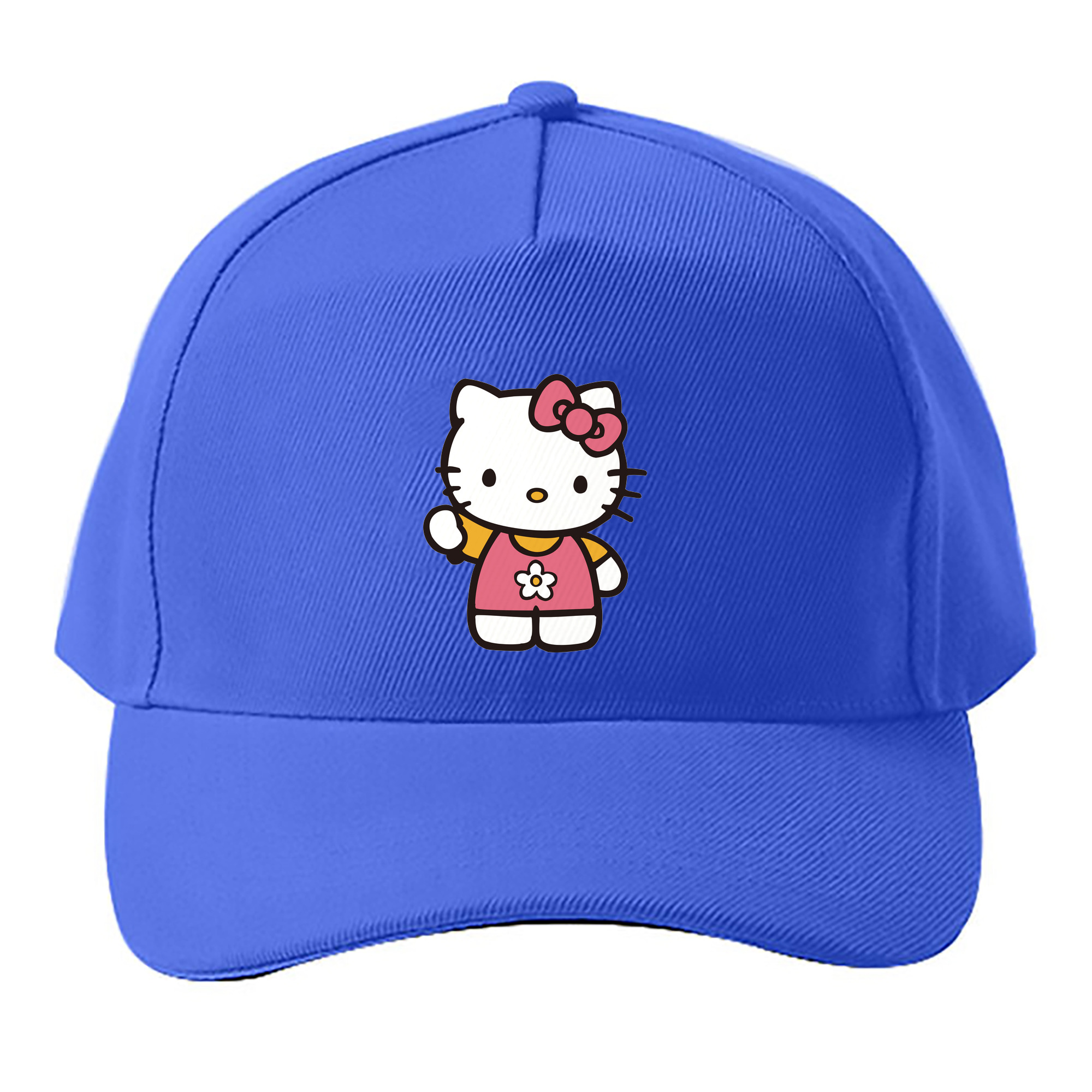 （画像用） Hello Kitty ハローキティ ベースボールキャップ 綿100％ 男女兼用 帽子 スポーツ